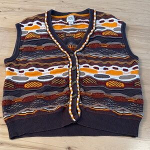 BDG-COOGI style sweater vest-S-90s